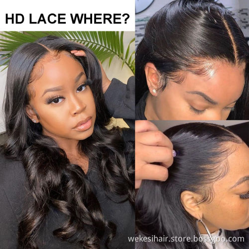 Wholesale Swiss Brazilian Human Hair Lace Front Wig, 10A Raw HD Braided Laces Wigs Vendors, 13x6 360 Virgin Lace Front Wigs